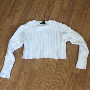 Forever 21 cropped knit sweater